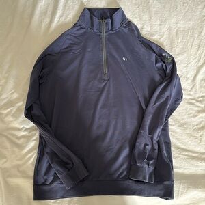 Travis Matthew Pinehurst Golf Quarter Zip in Blue XL
